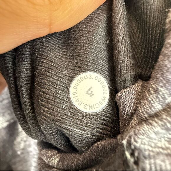 Lululemon Ready To Rulu Pant Size 4 Incognito Camo HTR Black / Black W5CINS - Picture 5 of 7